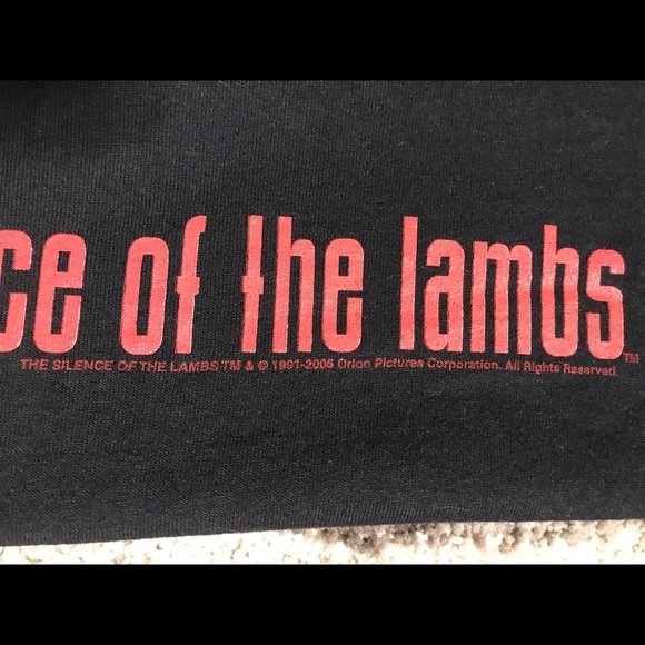 ‼️SOLD‼️ VTG 1991 Silence of the lambs promo tee - Picture 4 of 5